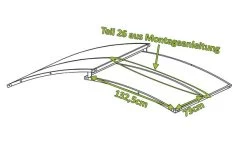 OUTFLEXX Ersatzdachplatten Für Grillpavillon 150x245cm, Grau, Polycarbonat 7 OUTFLEXX Ersatzdachplatten Für Grillpavillon 150x245cm, Grau, Polycarbonat -Warmer Garten 3 19933.jpg
