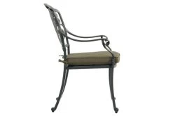 HARTMAN Amalfi Diningsessel, Dunkelgrün, Alu-Guss, Inkl. Polster -Warmer Garten 3 20136.jpg