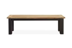 OUTFLEXX Oxford Bank, Dark Grey/natur, Alu/recycled FSC®-Teak, 150x40x45cm, Rustikal Gebürstet -Warmer Garten 3 20334.jpg