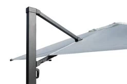 OUTFLEXX Ultimate XL Ampelschirm, Anthrazit/creme, Alu/Spuncrylic®, 450x450cm, Inkl. Befüllbarem Schirmständer -Warmer Garten 3 20366.jpg