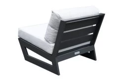 OUTFLEXX Loungesessel, Anthrazit / Creamy White, Aluminium / Polyester, 73x86x66 Cm, Inkl. Polster -Warmer Garten 3 20555.jpg