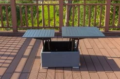 OUTFLEXX Loungetisch, Flanelle, Alu/Sunbrella, 78/157 X 78 X 37/64 Cm, Höhenverstellbar -Warmer Garten 3 21011.jpg