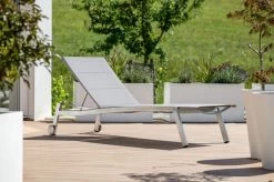 STERN Allround Rollenliege, Silber, Edelstahl/Textil, 200x71x40 Cm, Gepolstert, Verstellbare Rückenlehne -Warmer Garten 3 21911.jpg