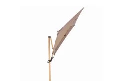 DOPPLER Alu Wood Pendelschirm, Greige, Alu/Polyester, 300x220 Cm, Mit Kurbel, Holzoptik 13 DOPPLER Alu Wood Pendelschirm, Greige, Alu/Polyester, 300x220 Cm, Mit Kurbel, Holzoptik -Warmer Garten 3 22338.jpg