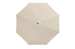 DOPPLER Alu Wood Mittelstockschirm, Natur, Alu/Polyester, 350cm, Mit Kurbel, Holzoptik -Warmer Garten 3 22339.jpg