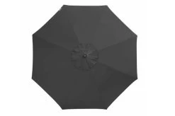 DOPPLER Alu Wood Mittelstockschirm, Anthrazit, Alu/Polyester, 350cm, Mit Kurbel, Holzoptik 7 DOPPLER Alu Wood Mittelstockschirm, Anthrazit, Alu/Polyester, 350cm, Mit Kurbel, Holzoptik -Warmer Garten 3 22341.jpg