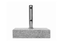 DOPPLER Granitsockel, Grau, Edelstahl/Granit, 25kg, Für Schirmstöcke Von 25-48 Mm -Warmer Garten 3 22342.jpg
