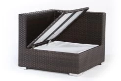 OUTFLEXX Eckelement, Braun, Polyrattan, Inkl. Polster Und Kissen, Wasserfeste Kissenbox -Warmer Garten 3 2393 6 BOX.jpg