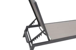 VILLANA 2er-Set Sonnenliegen, Anthrazit/grau, Alu/Textil, 198x66x32cm, Mit Beistelltisch 45x45cm -Warmer Garten 4 13885.jpg