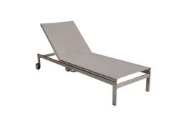 OUTFLEXX 2er-Set Rollliege, Taupe, Edelstahl/Teak, 212x71x36cm, Mit Beistelltisch 45x45cm -Warmer Garten 4 14171.jpg