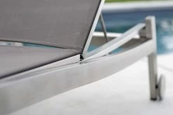 STERN Allround Rollenliege, Silber/taupe, Edelstahl/Textil, 200x71x38 Cm, Verstellbare Rückenlehne -Warmer Garten 4 15897 1.jpg