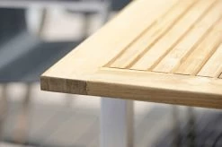 STERN Ausziehtisch, Silber/natur, Edelstahl/FSC-Teakholz, 162/220x90 Cm, Butterfly-Auszug -Warmer Garten 4 16498.jpg