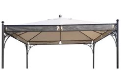 OUTFLEXX Ersatzdach Für Siena Garden Pavillon Korfu, Natur, Polyester PU-beschichtet, 350x350cm -Warmer Garten 4 18343.jpg