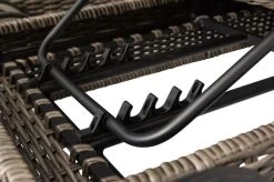 OUTFLEXX Rollliege, Grau, Polyrattan, 200x70x27,5cm, Rückenlehne 5-fach Verstellbar -Warmer Garten 4 18367.jpg