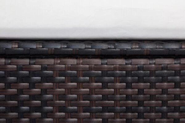 OUTFLEXX Mittelelement, Braun Marmoriert, Polyrattan, 63 X 78 X 65 Cm, Geeignet Für 7759-BOX 6 OUTFLEXX Mittelelement, Braun Marmoriert, Polyrattan, 63 X 78 X 65 Cm, Geeignet Für 7759-BOX – Bild 4