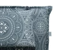 DOPPLER Lyra Stuhlauflage Hochlehner, Grau Gemustert, Polyester, 120 X 48 X 7 Cm, Mit Kopfkissen Und Reißverschluss -Warmer Garten 4 19683.jpg