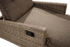 Ploß Rabida Comfort Rollliege, Champagner-meliert, Polyrattan, 198x68x44cm, Verstellbar, Hohe Sitzhöhe 25 Ploß Rabida Comfort Rollliege, Champagner-meliert, Polyrattan, 198x68x44cm, Verstellbar, Hohe Sitzhöhe -Warmer Garten 4 20165.jpg