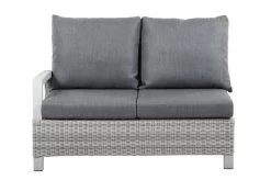 SIENA GARDEN Corido 2-Sitzer Sofa, Ice Grey, Alu / Gardino®-Geflecht, 136x83x88 Cm, Armlehne Rechts -Warmer Garten 4 20193.jpg