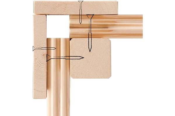 KARIBU Sauna Svea, Fichtenholz 38 Mm, Eckeinstieg, Ca. 2,6m² 6 KARIBU Sauna Svea, Fichtenholz 38 Mm, Eckeinstieg, Ca. 2,6m² – Bild 4