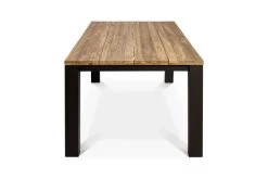 OUTFLEXX Oxford Esstisch, Dark Grey/natur, Alu/recycled FSC®-Teak, 180 X 90 Cm, Rustikal Gebürstet -Warmer Garten 4 20333.jpg