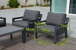 OUTFLEXX Sessel, Anthrazit, Olefin/Alu, 80x86x72cm -Warmer Garten 4 20851.jpg