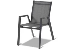 HARTMAN Xanadu / Aruba Esstischgarnitur, Xerix/anthrazit, Alu/Teakholz, 8 Stapelsessel, 220x100cm -Warmer Garten 4 21178.jpg