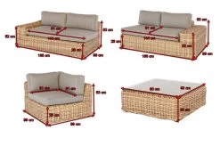 OUTFLEXX Premium Abdeckhaubenset Für Lounge, Z.B. 18853/ 20790/ 20907, 4,tlg., Wasserbeständig, Schwarz -Warmer Garten 4 21615.jpg