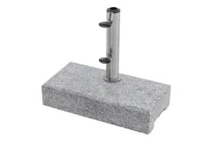 DOPPLER Granitsockel, Grau, Edelstahl/Granit, 25kg, Für Schirmstöcke Von 25-48 Mm -Warmer Garten 4 22342.jpg