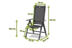 HARTMAN Troy Multipositionssessel, Xerix / Anthrazit, Alu / Textilene, 65,5 X 61 X 114 Cm -Warmer Garten 5 11691.jpg