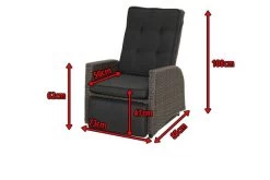 Ploß Rocking Relaxsessel, Grau/braun-meliert, Polyrattan, 73x85x47cm, Fußteil, Schaukelfunktion -Warmer Garten 5 18212.jpg