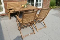 Ploß Zweisitzer Landhausbank York, Premium-Teak, Natur, 120x64x95 Cm -Warmer Garten 5 18981.jpg