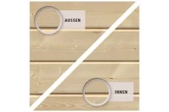 KARIBU Blockbohlenhaus Trittau 6, Fichtenholz Ca. 40 Mm, Pultdach, 15 KARIBU Blockbohlenhaus Trittau 6, Fichtenholz Ca. 40 Mm, Pultdach, -Warmer Garten 5 19434.jpg