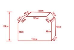 OUTFLEXX Premium Abdeckhaube, Für Grills, Z.B. 17311, Schwarz, 191 X 67 X 123 Cm, Wasserbeständig -Warmer Garten 5 19907.jpg