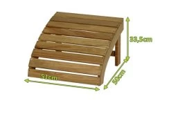 Ploß Adirondack Fußteil, Teakoptik, FSC®-Akazienholz, Geölt, 50 X 51 X 33,5 Cm -Warmer Garten 5 20147.jpg