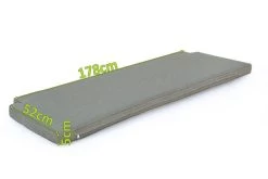 OUTFLEXX Bankauflage, Grau, Olefin, 178x52x5cm, Kissen Für 180cm Bank Mit Armlehne -Warmer Garten 5 20298.jpg