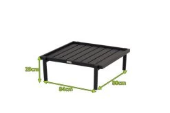 HARTMAN Harry Kaffeetisch, Schwarz, Aluminium, 84 X 80 X 29 Cm -Warmer Garten 5 20456.jpg