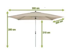 DOPPLER Active Auto Tilt Mittelstockschirm, Natur, Alu/Polyester, 200x300 Cm, Mit Kurbel -Warmer Garten 5 20865.jpg