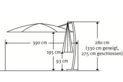 Schneider® SCHNEIDER Rhodos Rondo Ampelschirm, Sand, Rund, Ø 350 Cm -Warmer Garten 5 6202 1.jpg