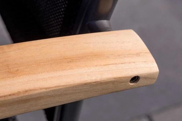 HARTMAN Alice Multipositionssessel, Xerix/schwarz, Alu/4x4 Textilen, Mit FSC Teak-Armlehnen 8 HARTMAN Alice Multipositionssessel, Xerix/schwarz, Alu/4x4 Textilen, Mit FSC Teak-Armlehnen – Bild 6