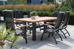 HARTMAN Da Vinci Multipositionssessel, Xerix/anthrazit, Alu/Textilene, Mit FSC-Teak-Armlehnen -Warmer Garten 6 11660 1.jpg