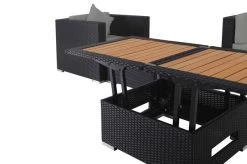 OUTFLEXX Loungemöbel-Set, 5 Personen, Schwarz, Polyrattan, Inkl. Loungetisch, Wasserfeste Kissenbox 16 OUTFLEXX Loungemöbel-Set, 5 Personen, Schwarz, Polyrattan, Inkl. Loungetisch, Wasserfeste Kissenbox -Warmer Garten 6 1299 BOX D.jpg