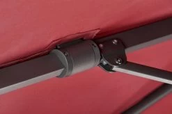 Schneider® SCHNEIDER Rhodos Twist Ampelschirm, Bordeaux, Quadratisch, 300 X 300 Cm -Warmer Garten 6 13623 1.jpg