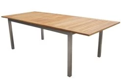 OUTFLEXX Set, Silber, 200/300 X 100 Cm, Edelstahl/Teak, Ausziehtisch, 8 Stühle Padded, 2 Multipositionssessel 20 OUTFLEXX Set, Silber, 200/300 X 100 Cm, Edelstahl/Teak, Ausziehtisch, 8 Stühle Padded, 2 Multipositionssessel -Warmer Garten 6 14162.jpg