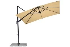 Schneider® SCHNEIDER Rhodos Eco Twist Ampelschirm, Natur, Quadratisch, 270 X 270 Cm -Warmer Garten 6 16617.jpg