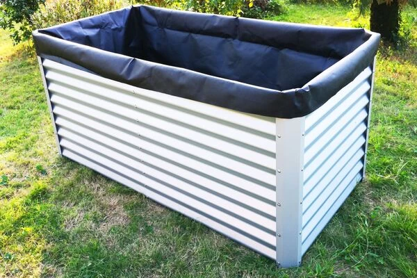 OUTFLEXX Pflanzvlies, Schwarz, Vlies 200g/m², 180x90x100cm, Für Hochbeet Mit 180cm 8 OUTFLEXX Pflanzvlies, Schwarz, Vlies 200g/m², 180x90x100cm, Für Hochbeet Mit 180cm – Bild 6