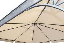 OUTFLEXX Ersatzdach Für Siena Garden Pavillon Korfu, Natur, Polyester PU-beschichtet, 350x350cm -Warmer Garten 6 18343.jpg