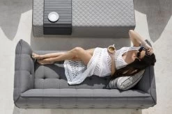 OUTFLEXX Cozy 2-Sitzer Sofa, Flanelle, Alu/Sunbrella, 181 X 87 X 76 Cm -Warmer Garten 6 18532.jpg