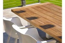 HARTMAN Yasmani Esstisch, Weiß/vintage Brown, Alu/Teak, 240x100cm 14 HARTMAN Yasmani Esstisch, Weiß/vintage Brown, Alu/Teak, 240x100cm -Warmer Garten 6 18685.jpg