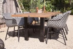 HARTMAN Delphine Armlehnensessel, Schwarz/weiß, Alu/Kunststoff -Warmer Garten 6 18696.jpg