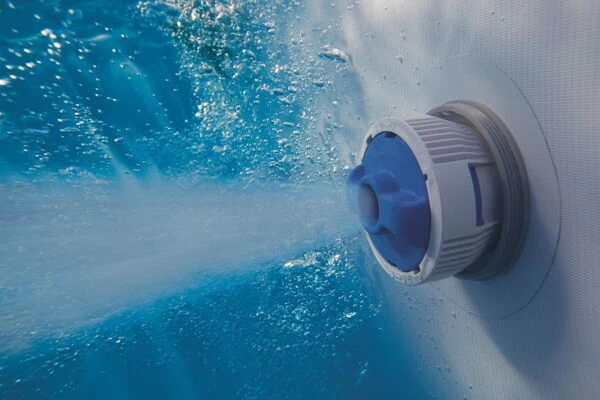 BESTWAY Power Steel Pool Mit Gestell, Grau, 732x366x132cm, Mit Sandfilteranlage, Leiter, Abdeckplane 7 BESTWAY Power Steel Pool Mit Gestell, Grau, 732x366x132cm, Mit Sandfilteranlage, Leiter, Abdeckplane – Bild 5